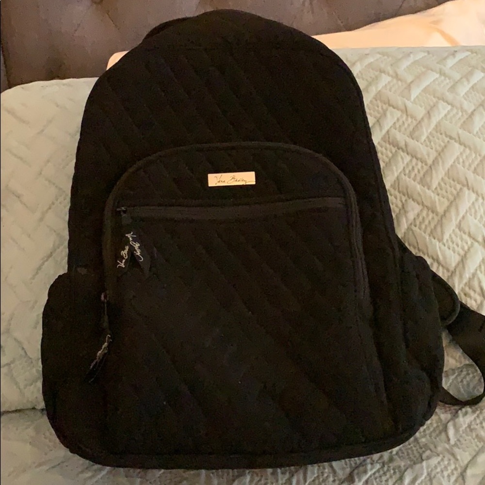Black quilted Vera Bradley Backpack
